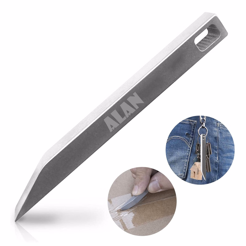 Heavy duty keychain portable pry bar