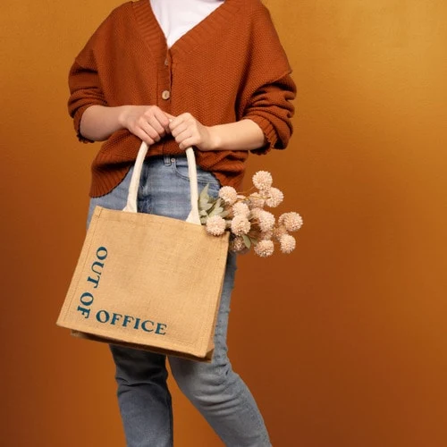 SMALL TOTE - JUTE 1