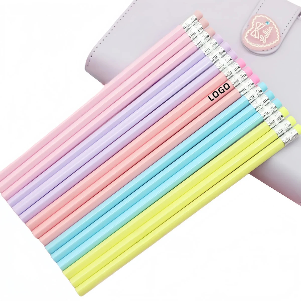 Elementary School Carving Creative Macaron Pencil 1