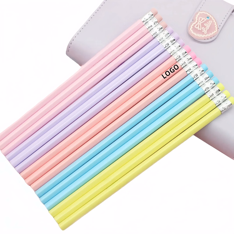Elementary School Carving Creative Macaron Pencil