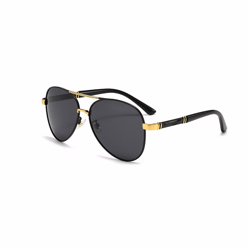 Metal-Resin Polarized Sunglasses