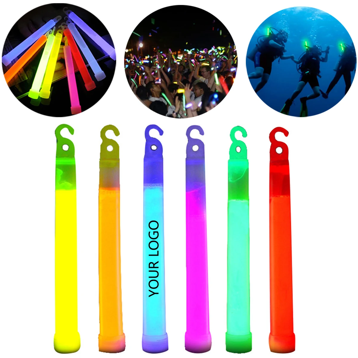 6" Halloween Party Glow Stick 1