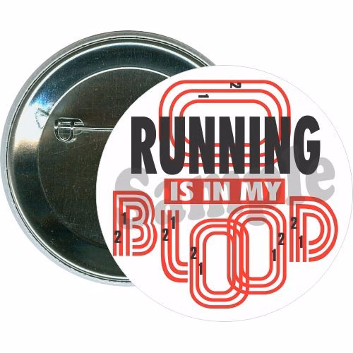 Running is in my blood, Track Button
