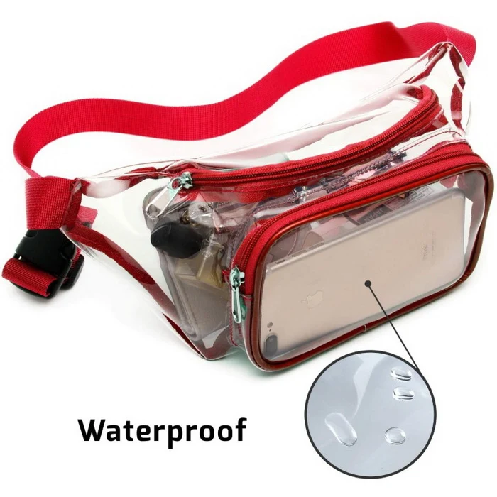 Clear Waist Fanny Hip Bags 1