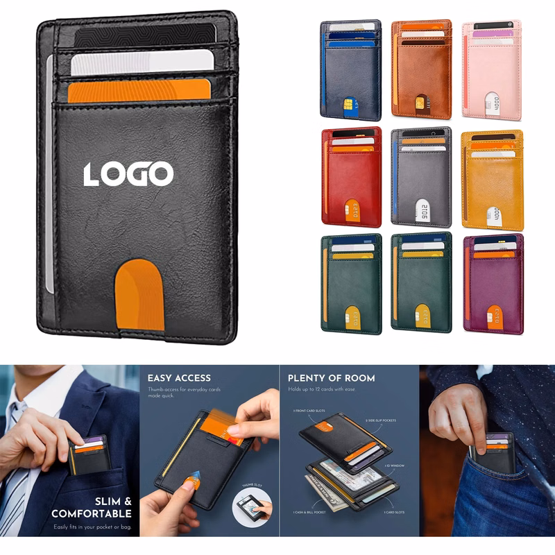 Slim Wallet for Men Women