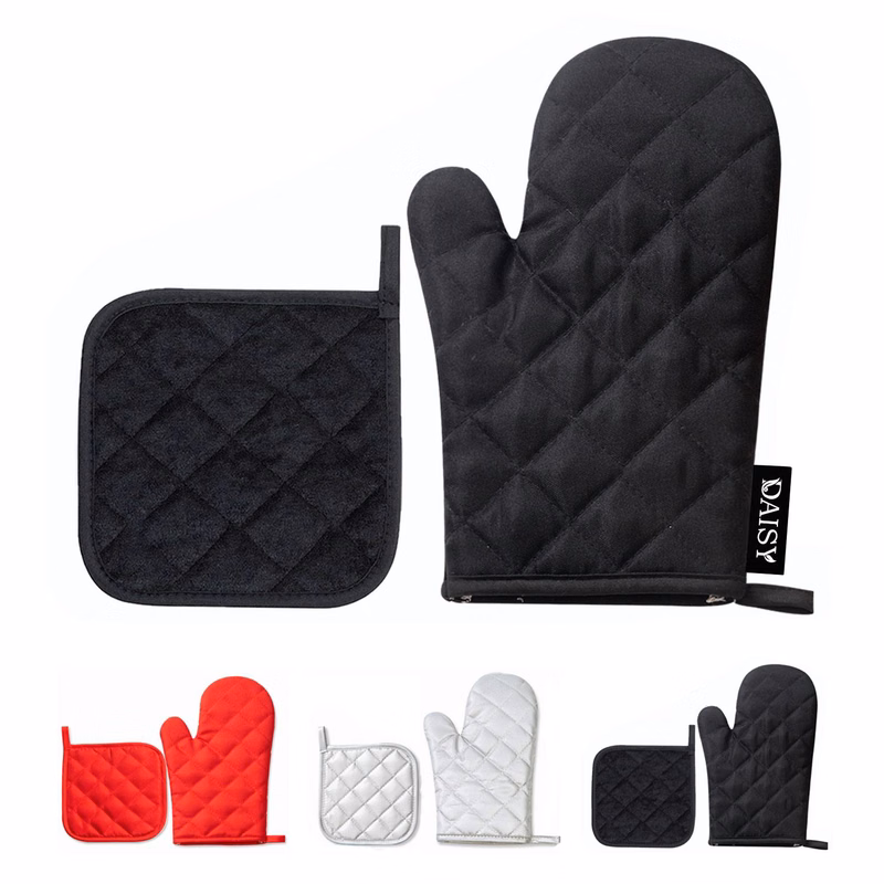 Oven Gloves With Mat