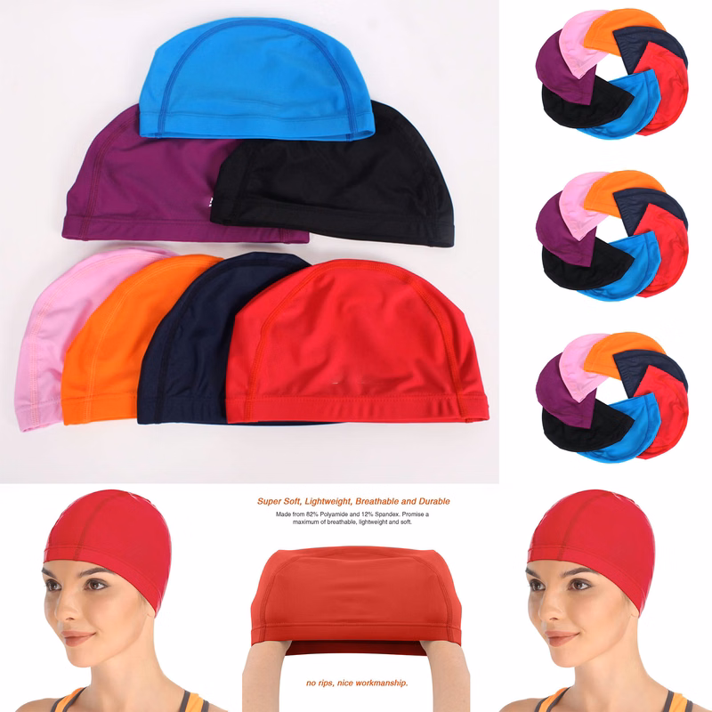 Fabric Swim Cap
