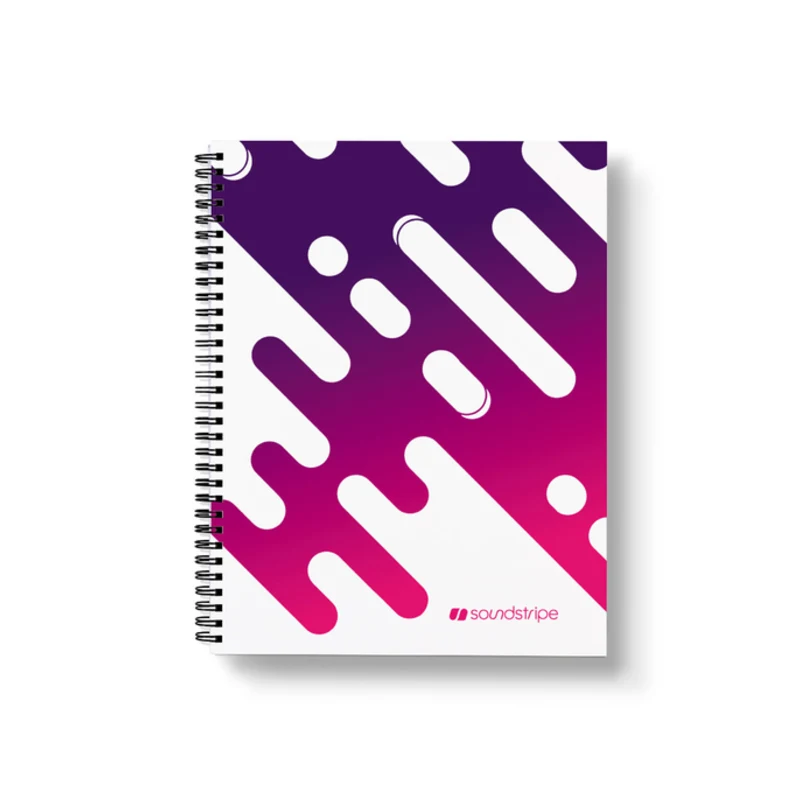 Softcover Notebook with Spiral Binding - Large 1