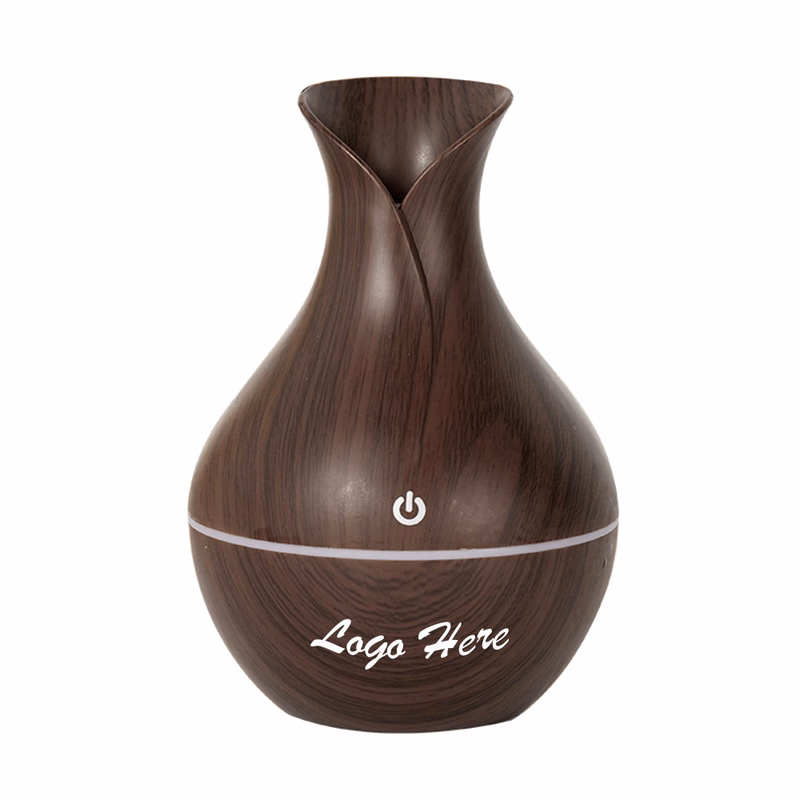 Wooden Surface Vase Shaped Air Humidifier
