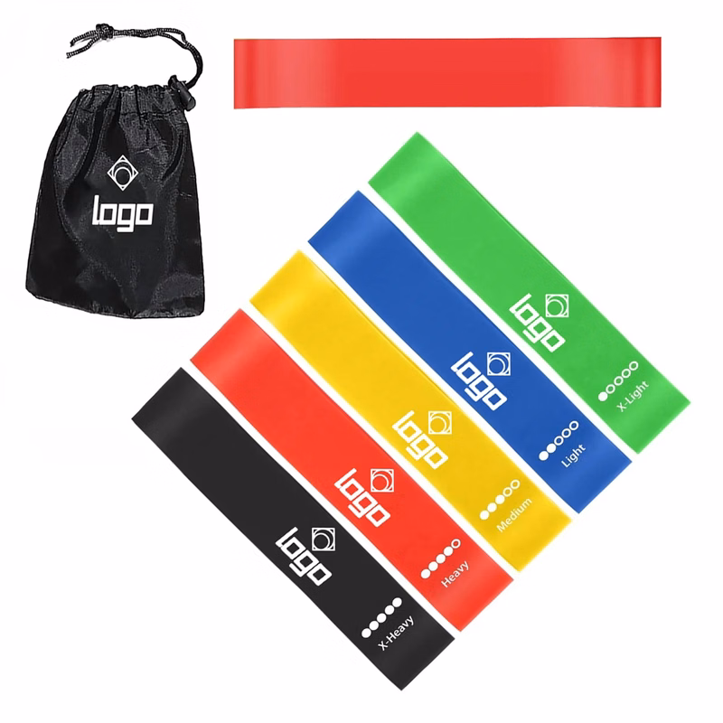 Resistance Loop Exercise Bands Set with Bag