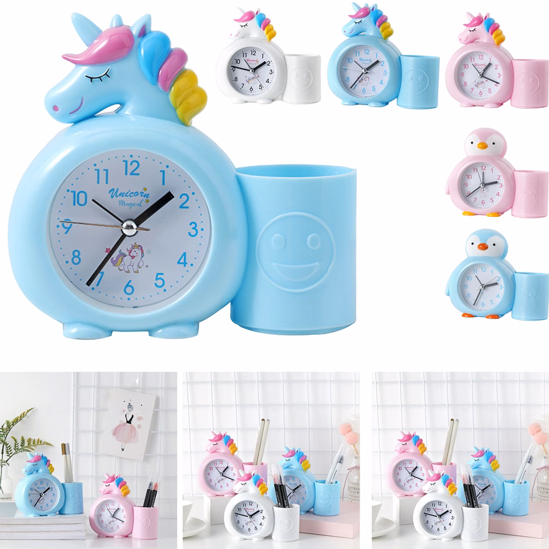 Unicorn Alarm Clock & Pen Stand