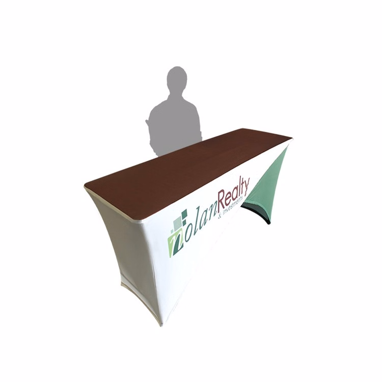 4' Printed Cross Stretch Tablecloth