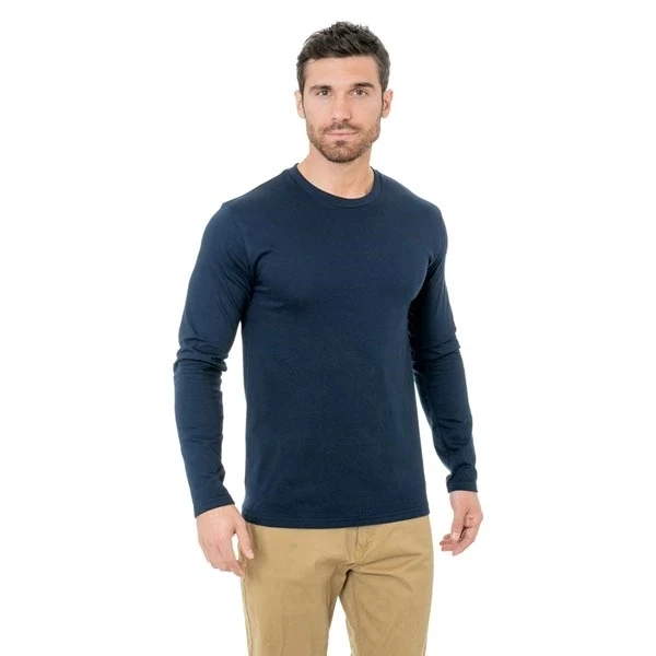 Apparel Unisex Fine Jersey Long Sleeve Crew 1