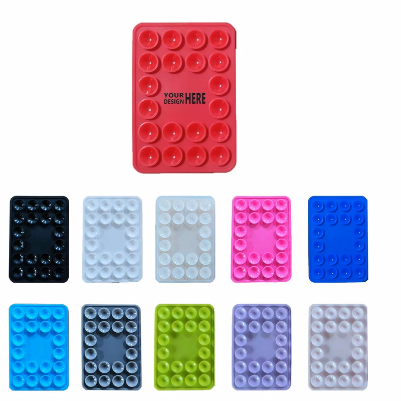 Square Silicone Phone Suction Pad