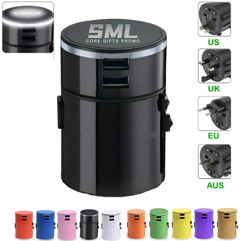 Worldwide All in One Universal Travel Wall Plug Adaptor