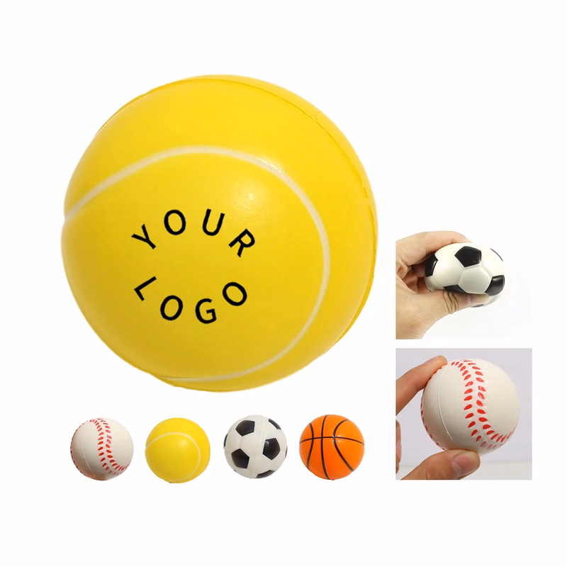 PU Foam Solid Sponge Stress Ball for Fun and Relief