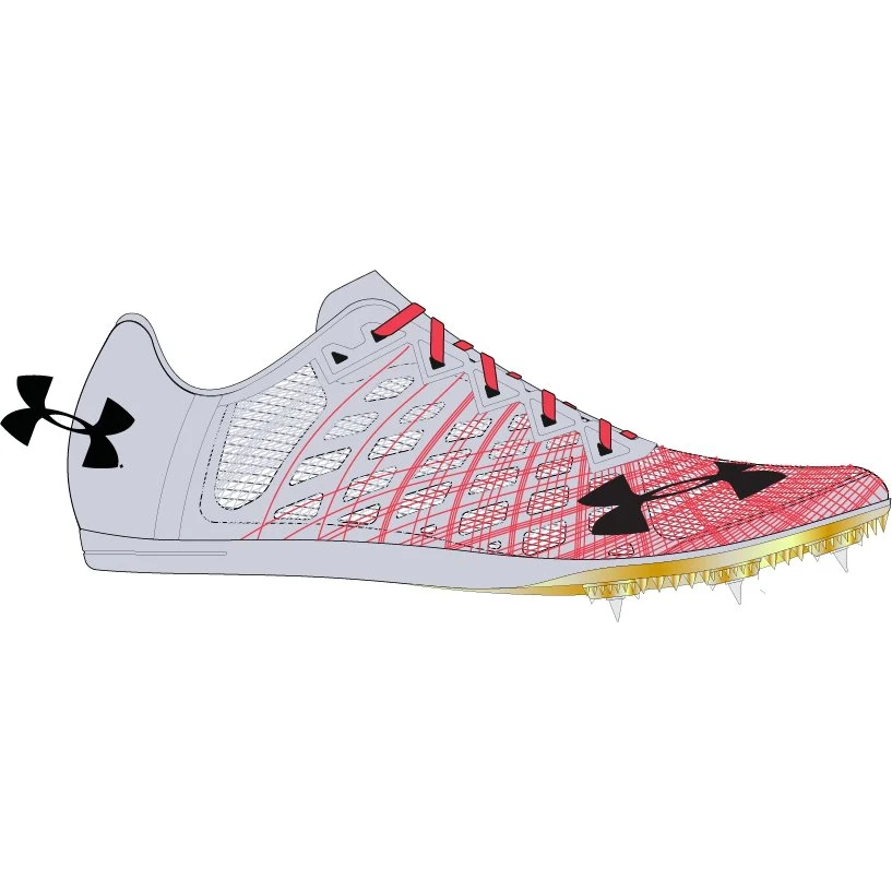 UA HOVR Miler Pro 3 Unisex Track Spikes 1