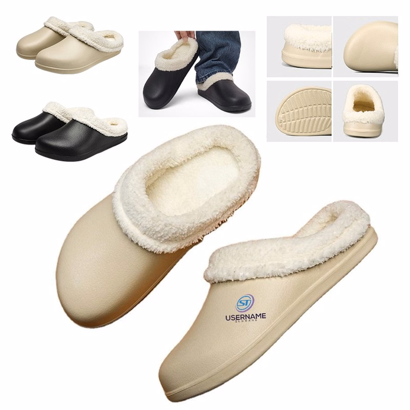 Waterproof Home Plush slippers