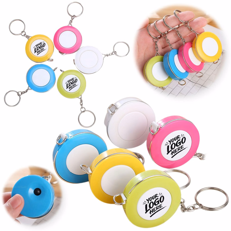 Retractable Soft Tape Measure Keychain