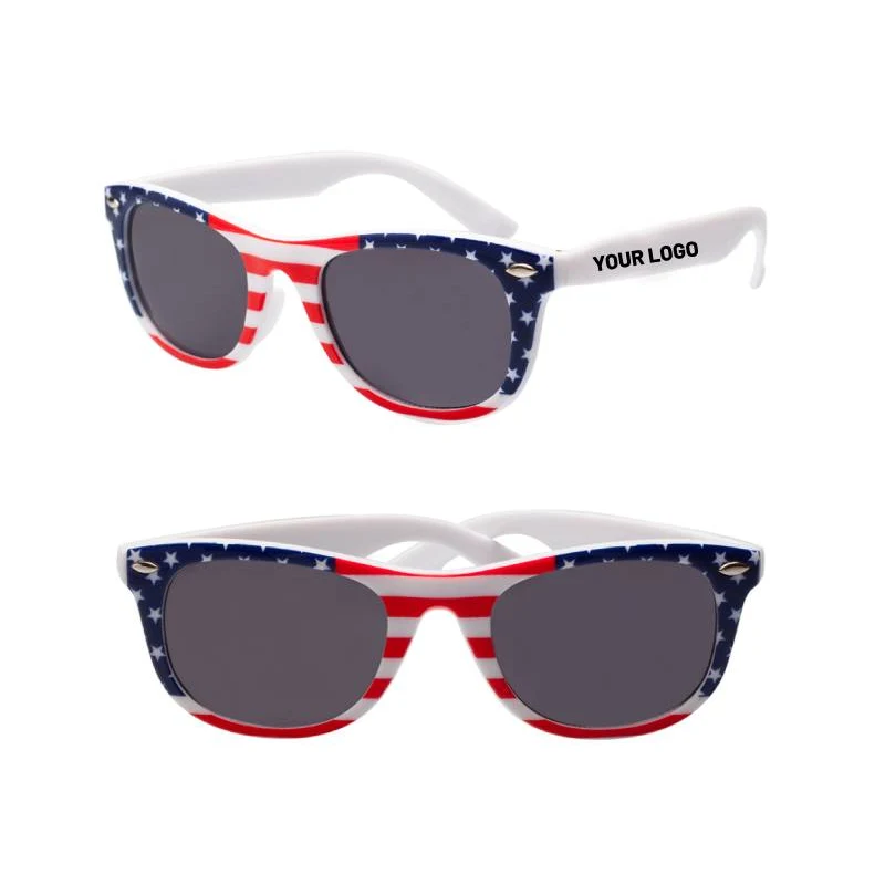 Vintage American Flag Design Sunglasses 1