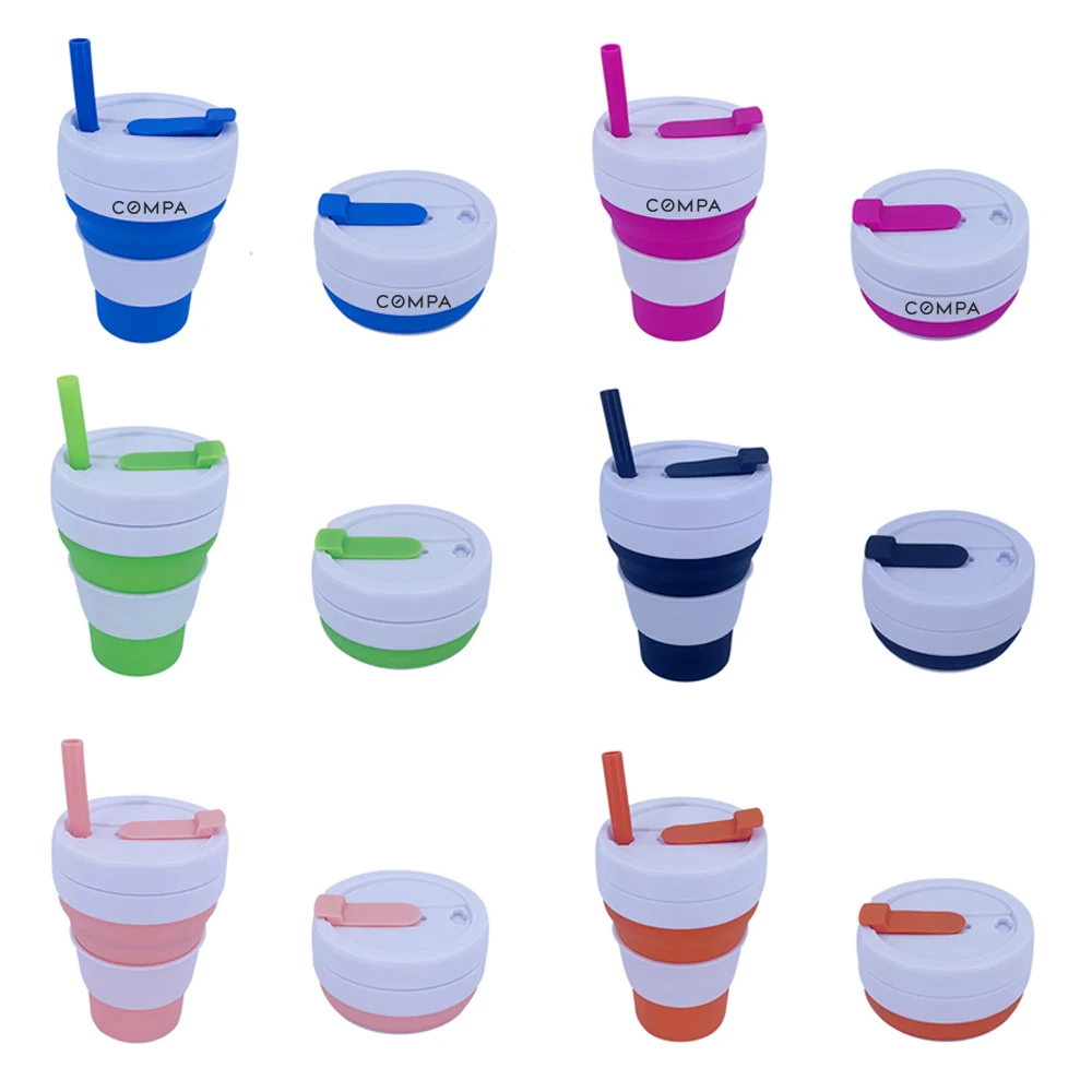 16 Oz. Silicone Collapsible Coffee Mug for Travel 1