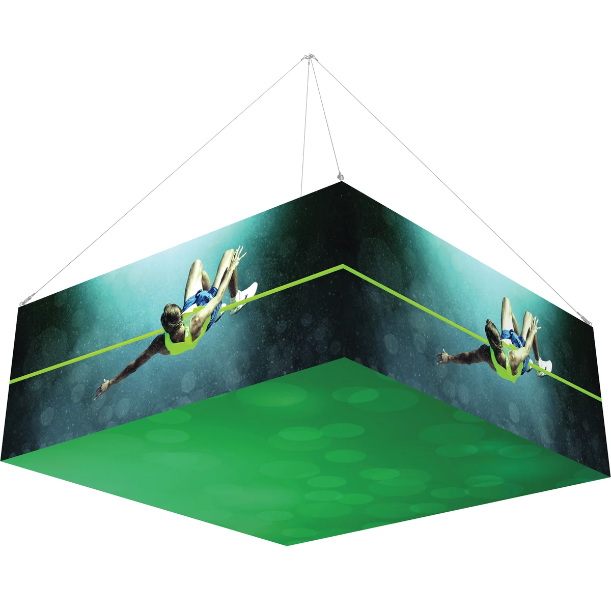 Formulate Backlit Square Hanging Structure 0803 1