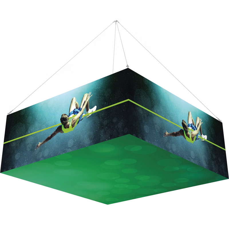 Formulate Backlit Square Hanging Structure 0803