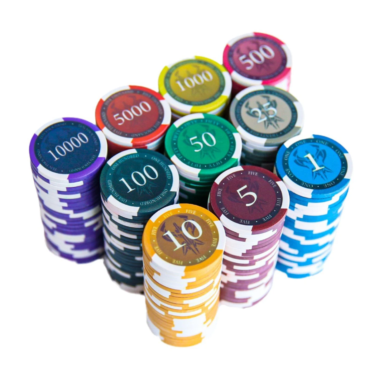 Ceramic Poker Chips 1