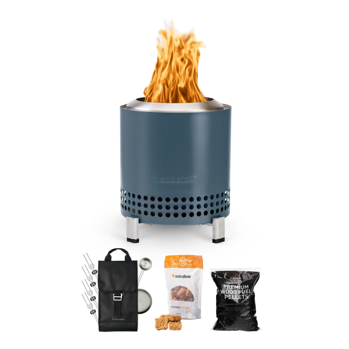 Solo Stove - Mesa XL 7" Tabletop Fire Pit - Roasty Bundle (Water) 1