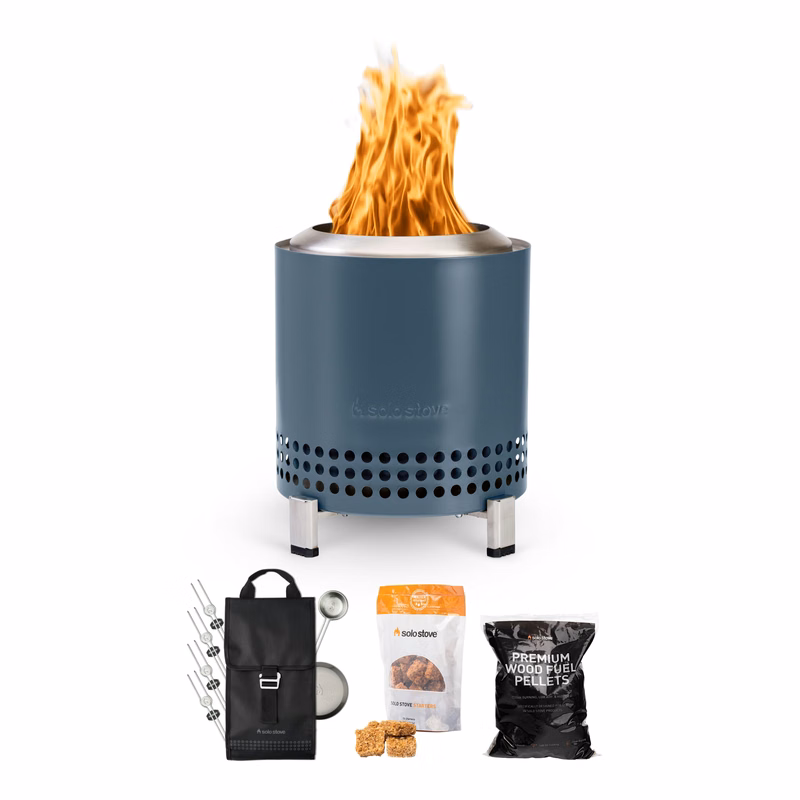 Solo Stove - Mesa XL 7" Tabletop Fire Pit - Roasty Bundle (Water)