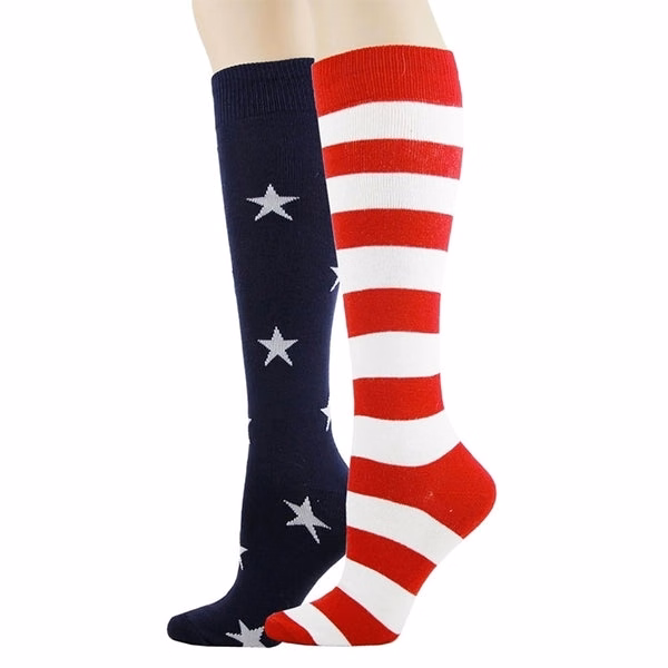 Knit-In Custom Knee Dress Socks