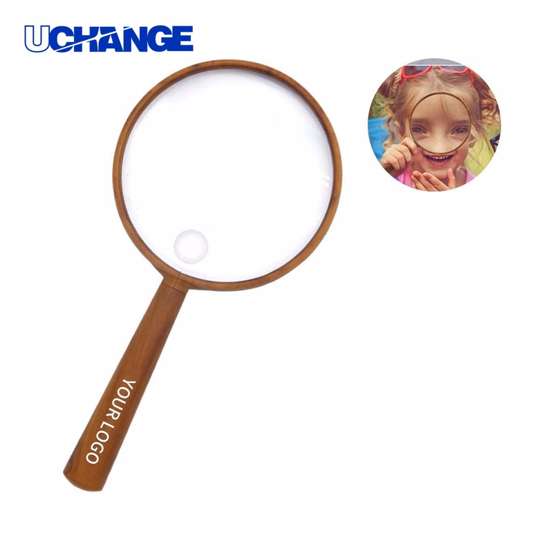 Wood-Grain Magnifying Glass
