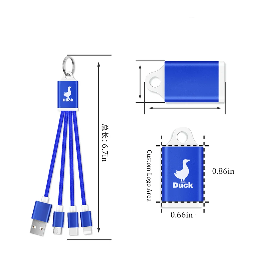 Keychain Charger Cable 1