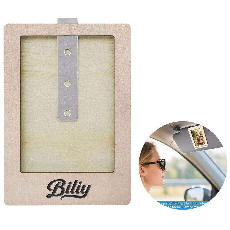 Car Visor Clip Photo Frame
