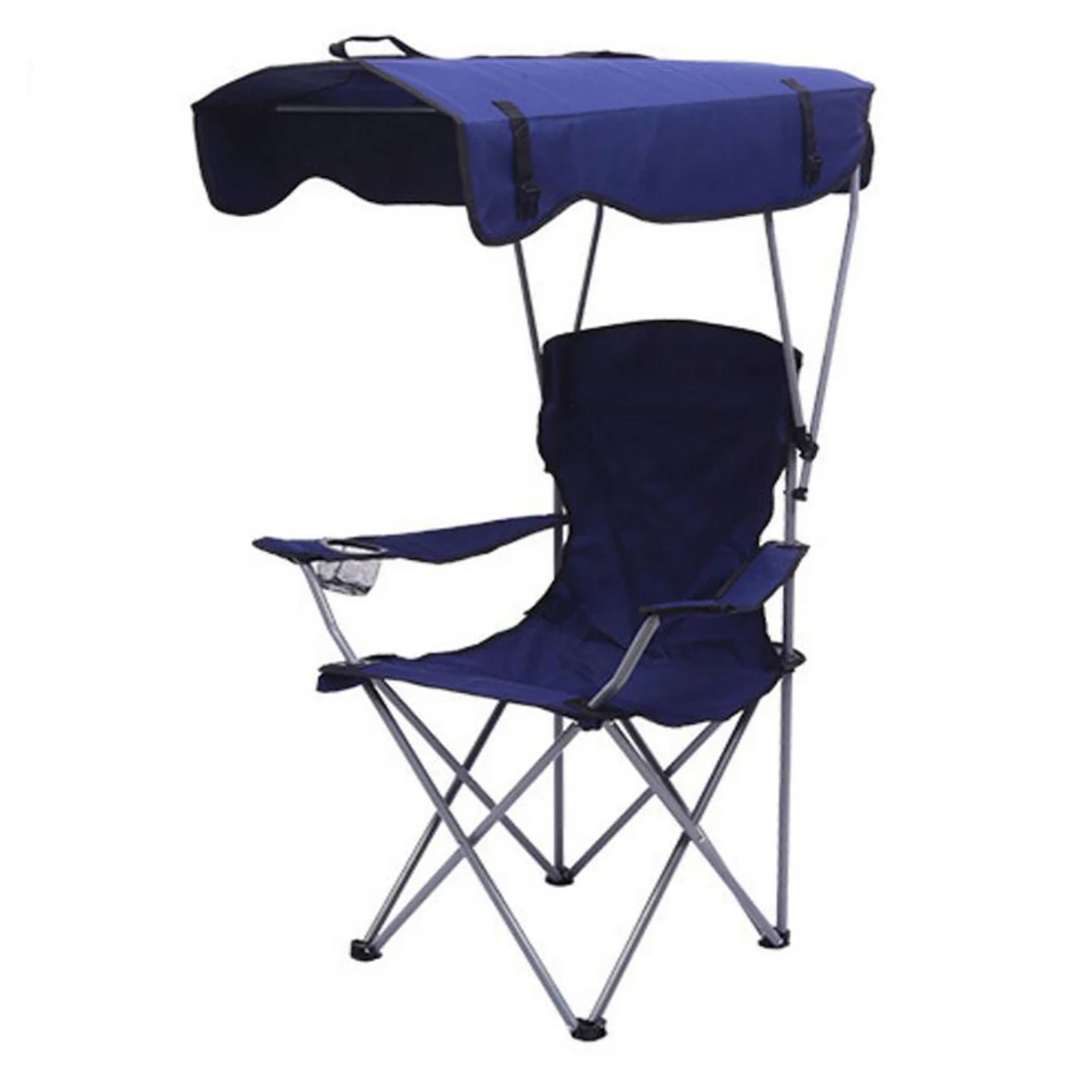 Heavy Duty Canopy Lounge Chair with Sunshade 1
