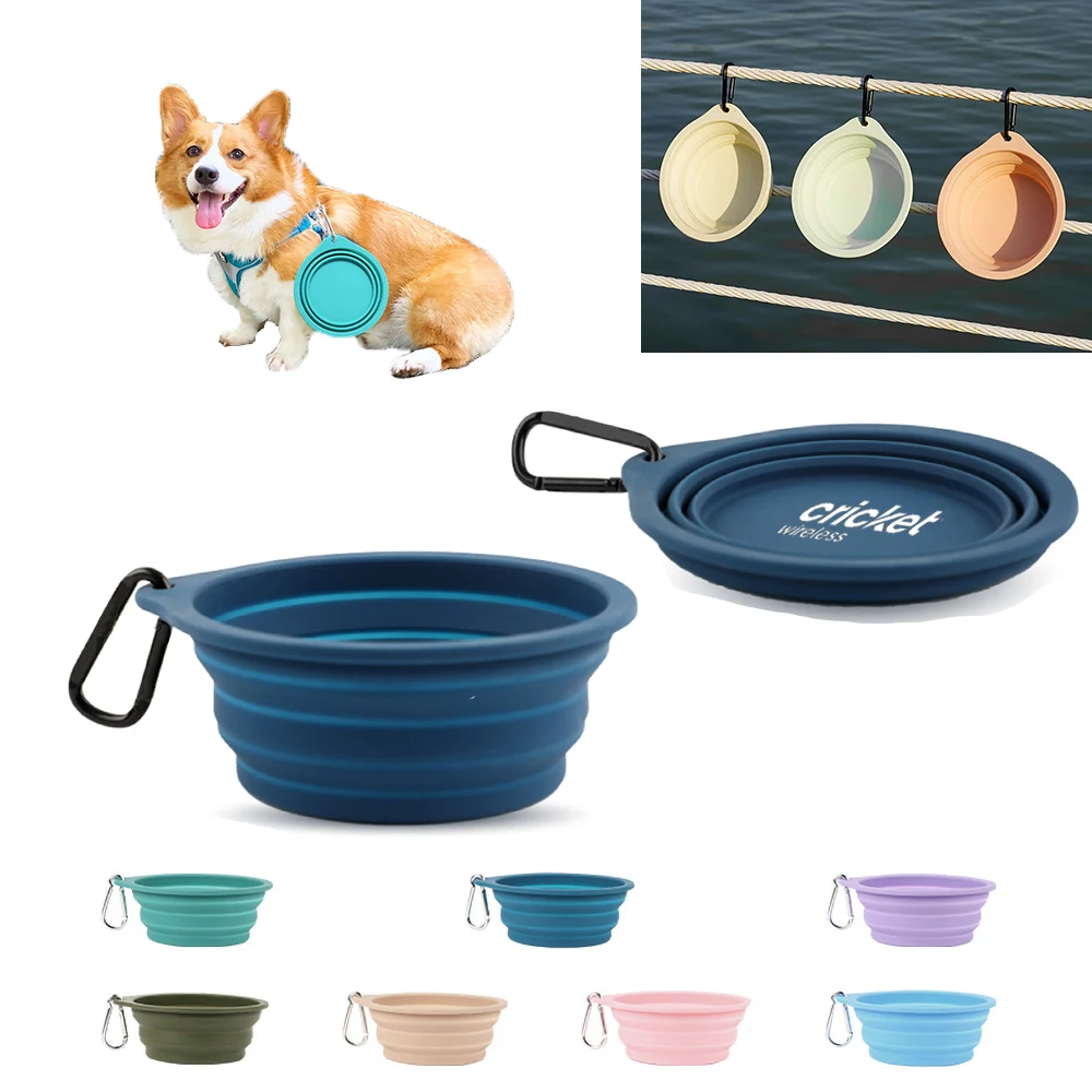 Silicone Dog Travel Bowl 1