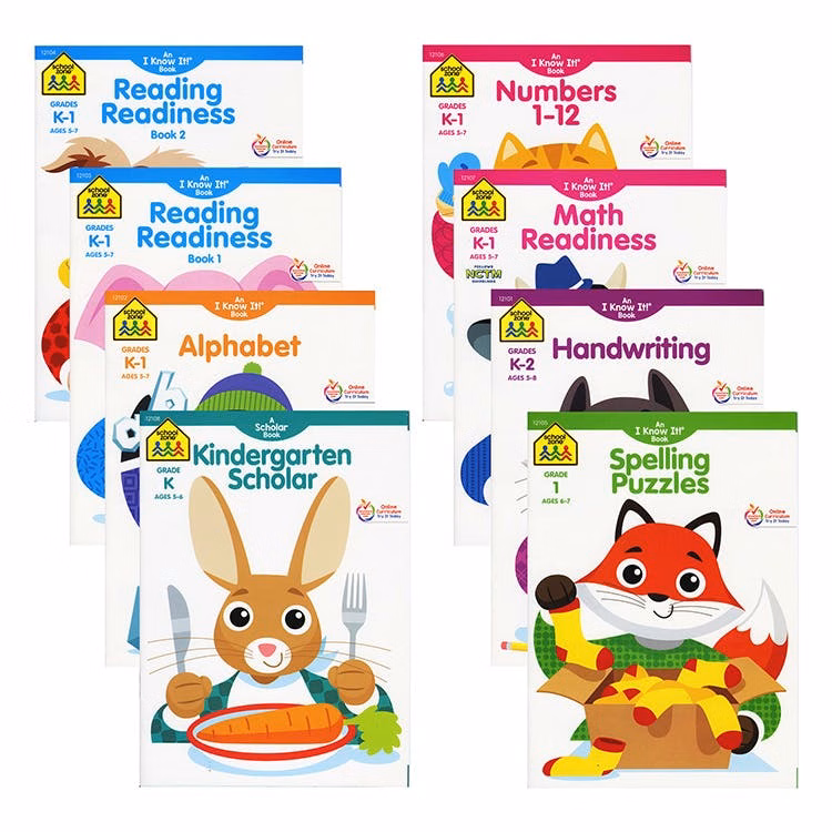 Childrens' School Workbooks - 32 Pages
