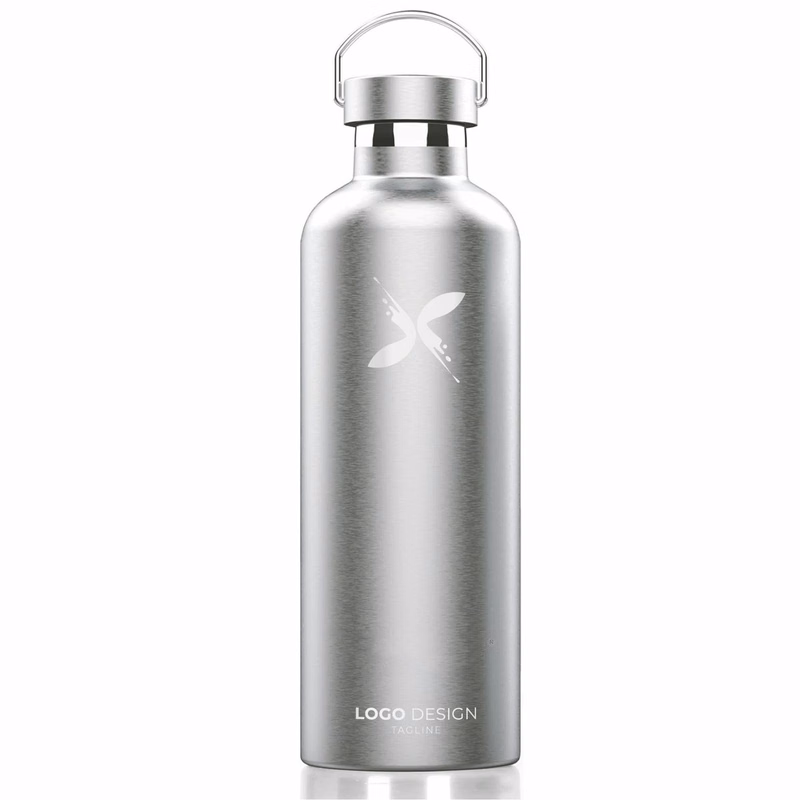 34OZ Vacuum Insulated Stainless Steel Water Bottle, Double Wall Wide Mouth Lids Keeps beverage Hot