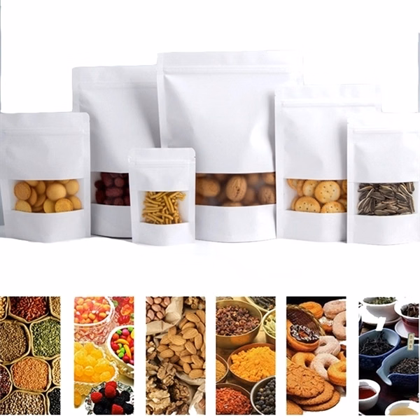 Reusable Sealing Kraft Paper Bag with Zip