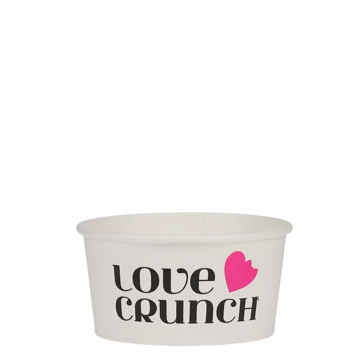 6 oz Food Container Paper White Tradition Print 1