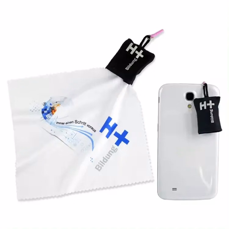 Microfiber Key Chain Cleaning Cloth