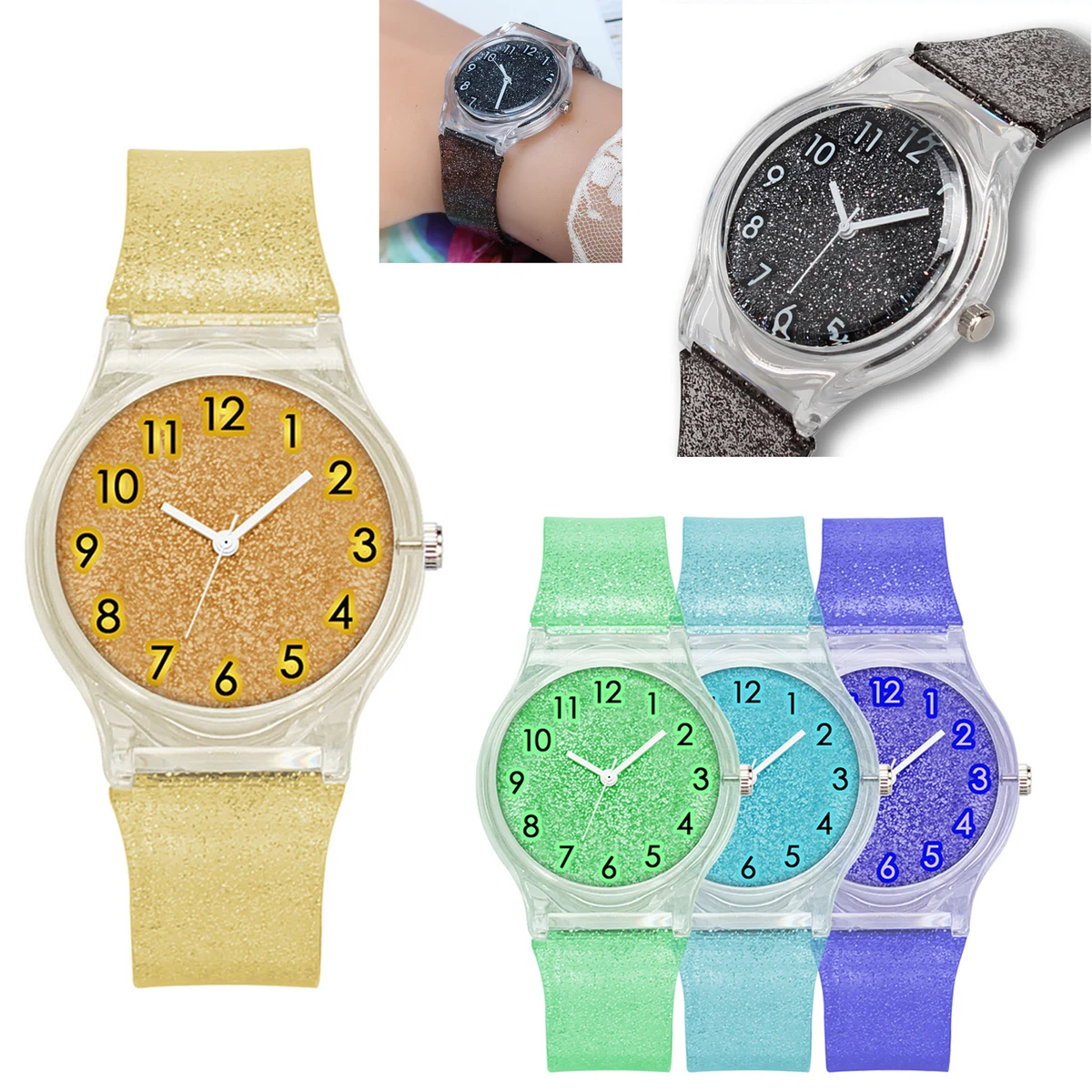 Quartz Wrist Watch with Strap 1