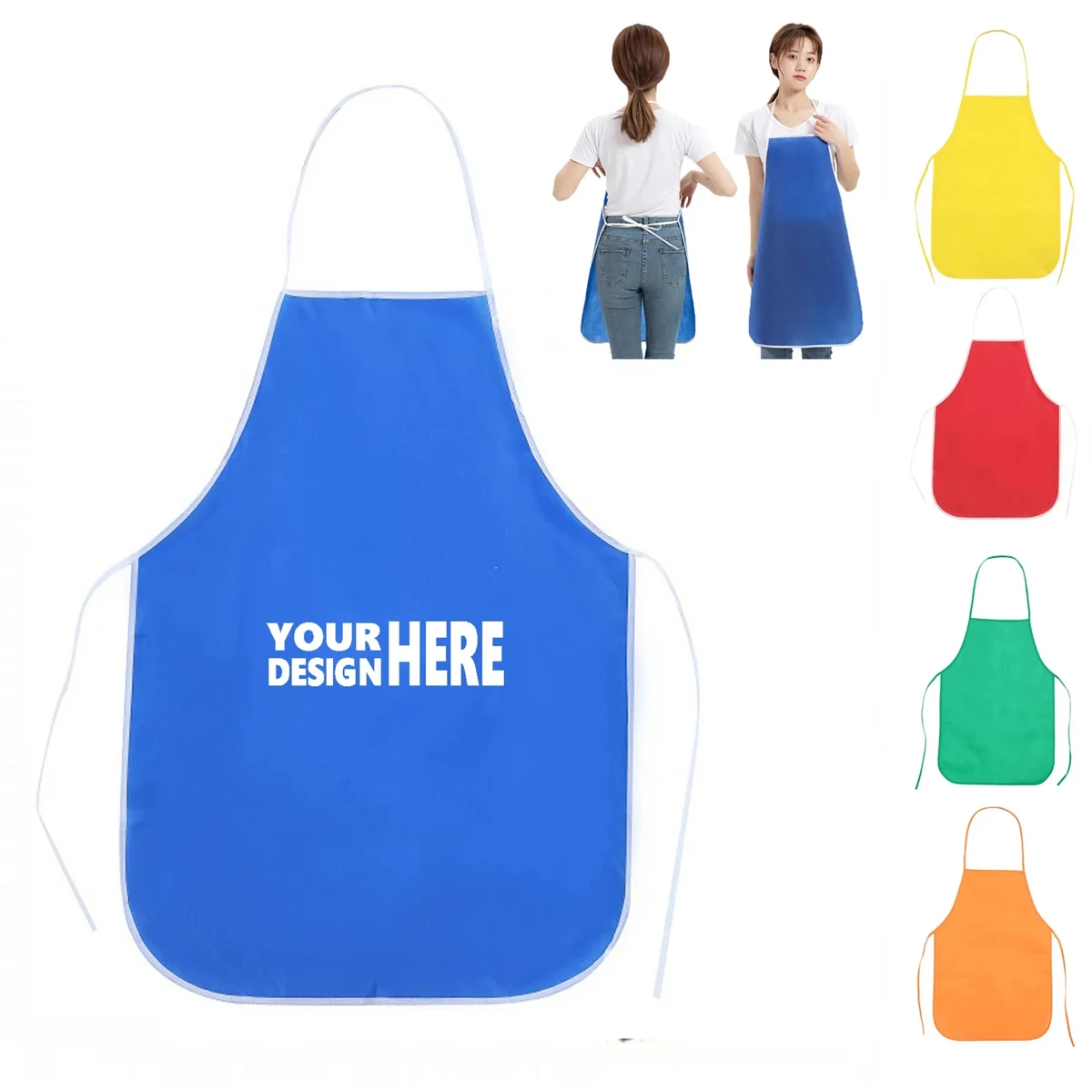 Customized Non-woven Disposable Apron 1