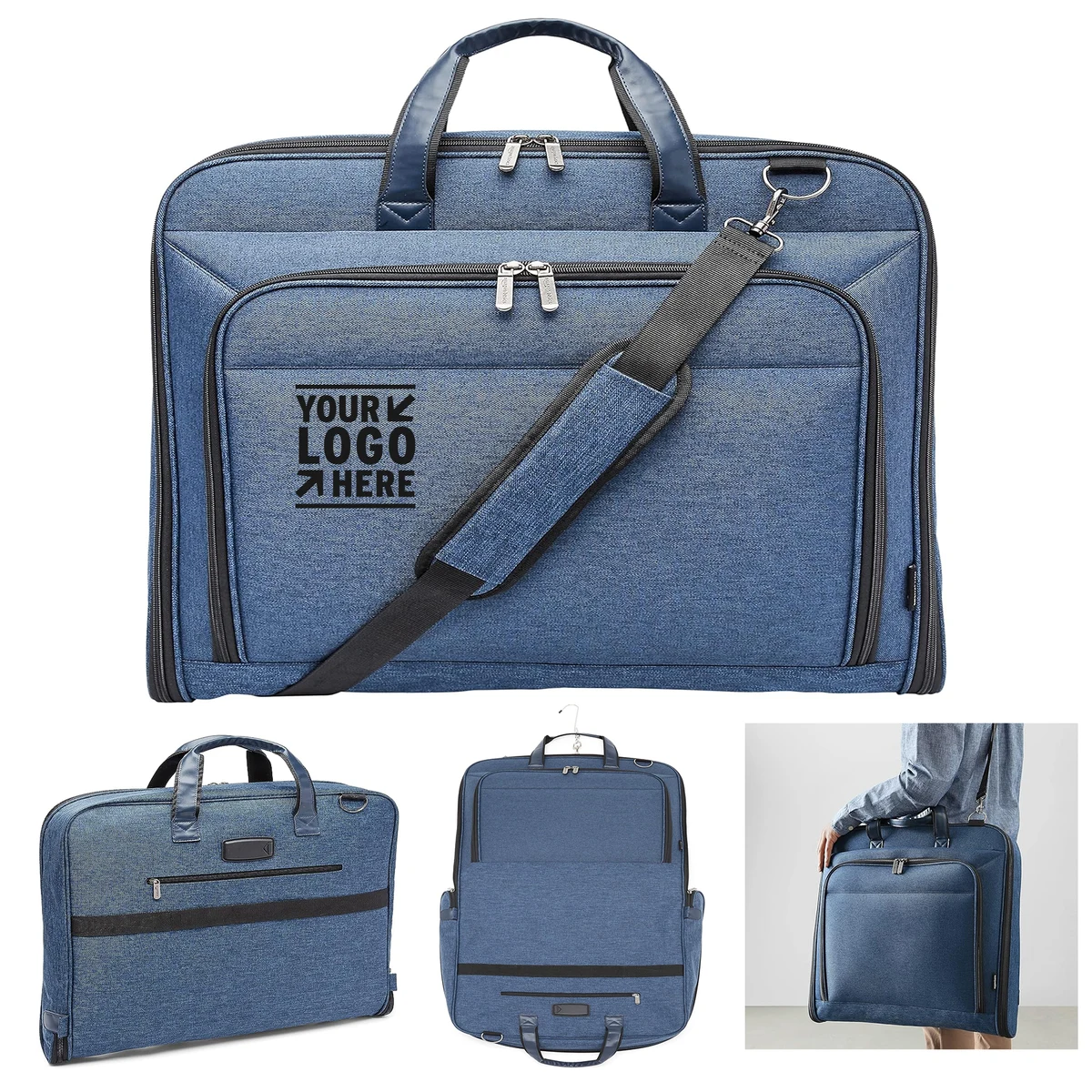 Travel Trip Business Carry On Garment Bag with Shoulder Strap 1