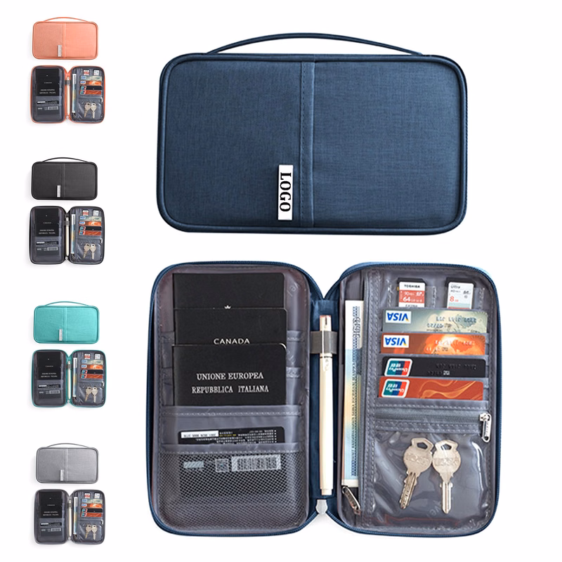 Portable Home Travel Safe Storage Wallet