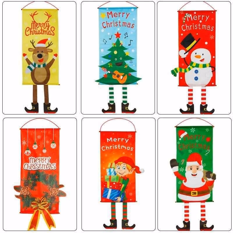 Christmas Day Hanging Flag
