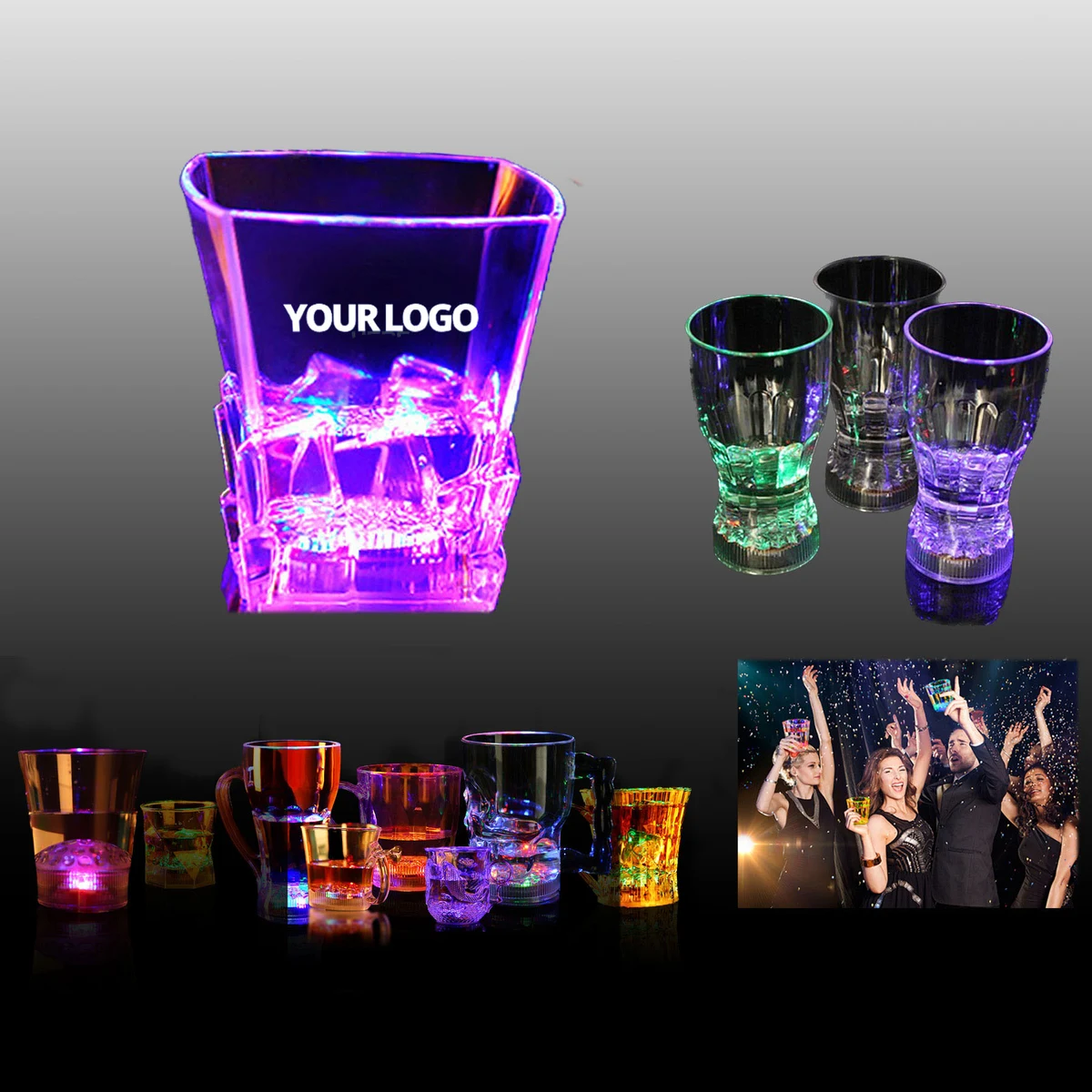 LED Light Up Glasses 1
