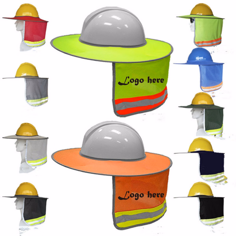 Ventilated Reflective Construction Helmet