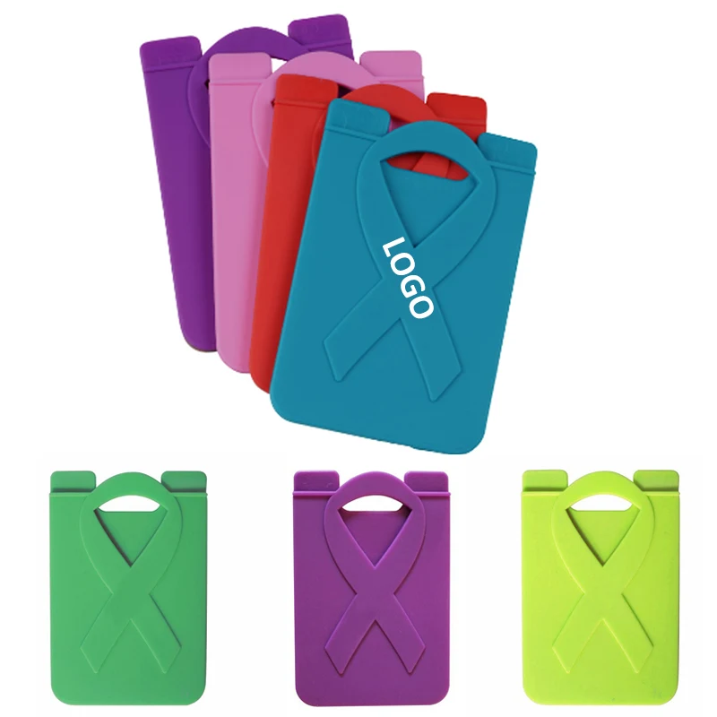 Ribbon Silicone Card Wallet 1