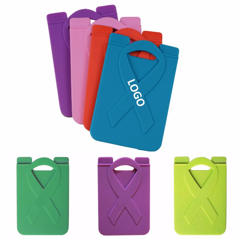 Ribbon Silicone Card Wallet